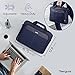 Targus 15-16 Inch Classic Slim Laptop Bag, Blue - Ergonomic Briefcase and Messenger Bag - Spacious Foam Padded Laptop Bag for 16