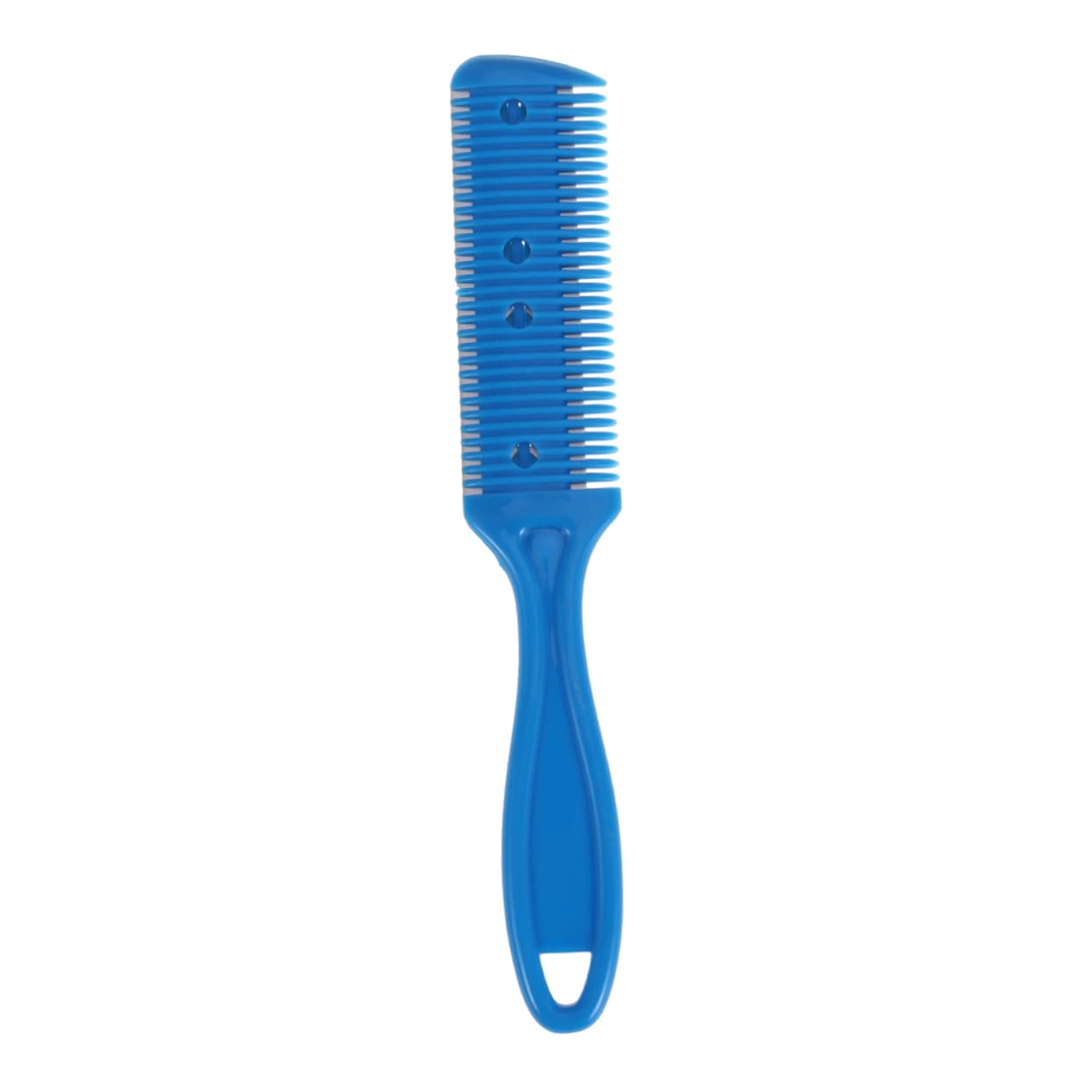 Amazon | KESYOO 青色のPP素材使用したヘアカッターコーム ステンレス