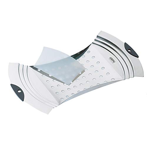 Gefu Spaetzle Maker Ergo, colino, setaccio, con Raschietto, in Acciaio Inox, 10920