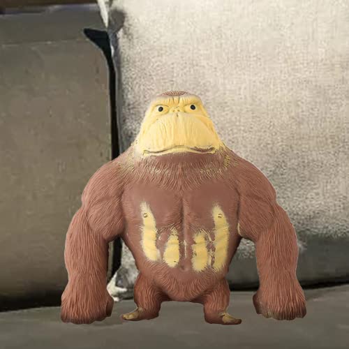 xlwen Gorilla Spielzeug, Latex Monkey Gorilla Toys, Weiches Squeeze Spielzeug, Squeeze Toys für Erwachsene zur Druckentlastung Cover