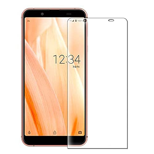 For AQUOS Sense3 Basic SHV48 �p�̃K���X�t�B���� For Android One S7 �p�̋����K���X �ی�t�B���� �t�� �d�x9H ����0.33 �C�A�[�� �h�~��U �����x �����ߗ� �Ռ��z�� �w��h �����z�� �\��t���ȒP 