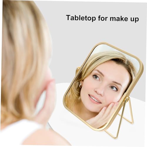 Espejo de maquillaje de mesa PartyKindom 360 grados miniatura 6