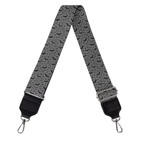 Image of Adjustable Purse Strap for Women, Crossbody Wide Handbag Strap Replacement, Sturdy Bag Strap with Silver Hardware