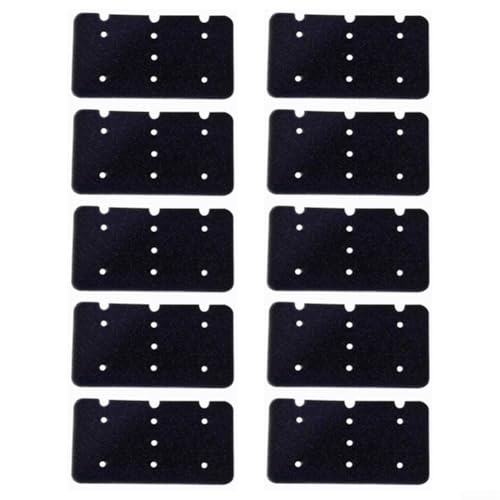 10 Stück Schwammfilter Baumwolle für Casarte und für Haier Wärmepumpentrockner zum Erfassen von Fusseln und Förderung einer gleichbleibenden Trocknungsleistung