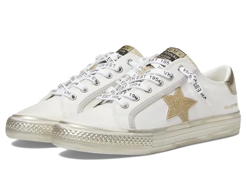 VINTAGE HAVANA Womens Alive Metallic Glitter Slip On Sneakers Shoes...