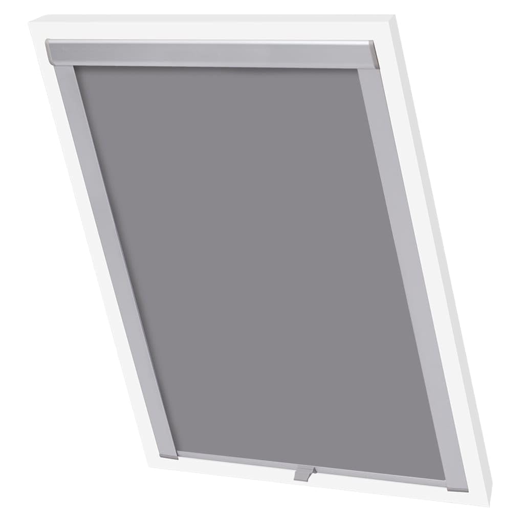 vidaXL Store Enrouleur Occultant Gris 102 Fenêtre de Toit Bureau