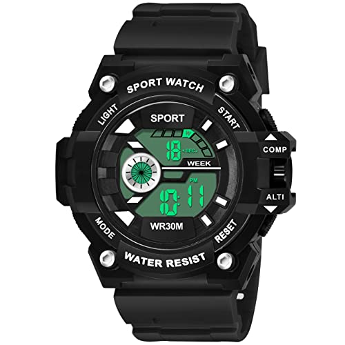 ON TIME OCTUS Digital Boys and Mens Watch DIGI-017 (Black Dial Black Color Strap) (B09YNK3W5T) Amazon Price History, Amazon Price Tracker