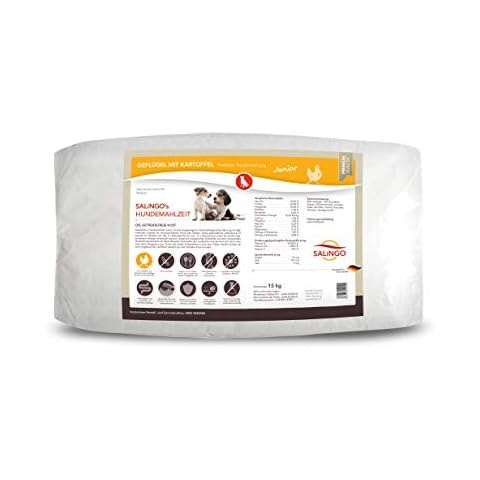 SALiNGO Hundefutter Trockenfutter Junior für Welpen und Junge Hunde Cover
