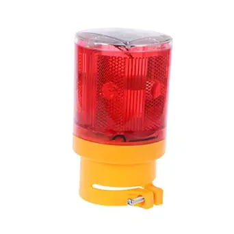 Milisten LED Marker Lights Exterior Solar Lights Outdoor Sign LED Strobe Warning Light Safety Sign Light Flash Warning Lights Red Garden Light Indicator Light The Sign Truck Beacon Lights