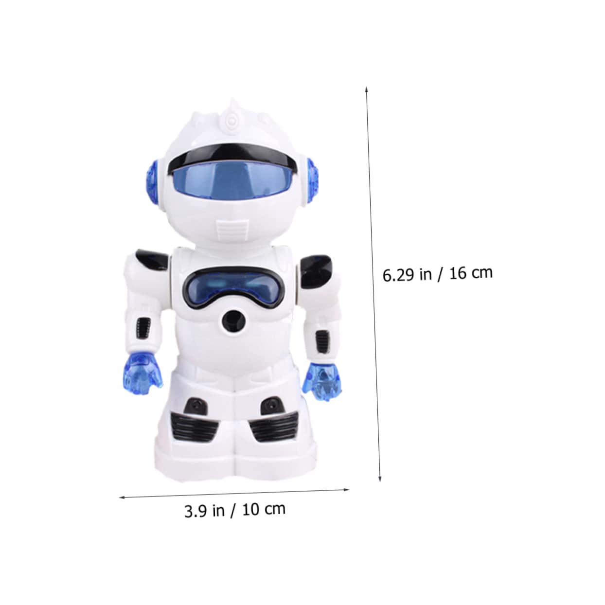 5 Pièces taille-crayon robotique taille-crayons électriques décor de construction pour de garçon scolaire enfants taille-crayons étudiants adorable taille-crayon Métal Blue