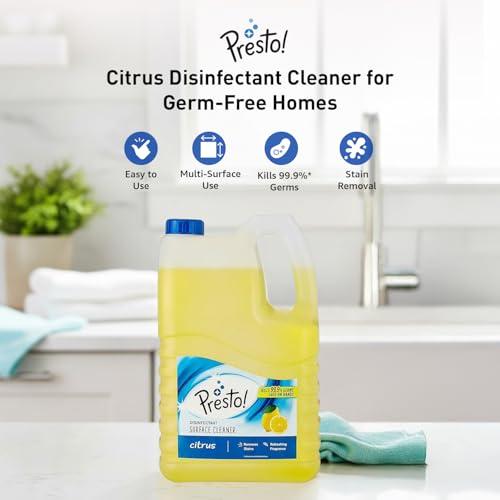 Presto! Store Presto! Disinfectant Surface & Floor Cleaner 5L Citrus - Image 3