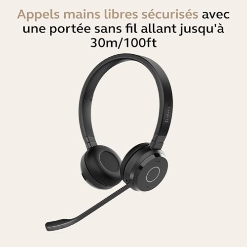 Image of Jabra Evolve 65 TE Link UC Stereo Wireless Headphones