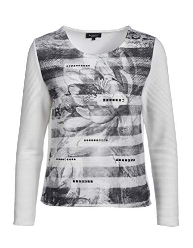 Preisvergleich Produktbild Bexleys Woman by Adler Mode Damen Sweatshirt schwarz / grau / Natur XXXL