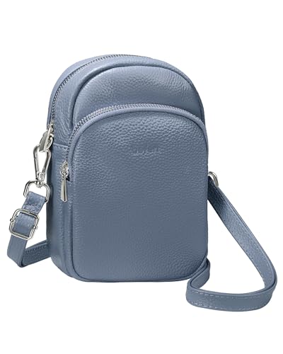 Image of befen Genuine Leather Anti-Theft Small Crossbody Bags for Women Travel