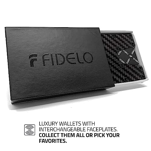 Image of FIDELO ECLIPSE Minimalist Wallet Faceplates - Slim Wallet Credit Card Holder NOT INCLUDED