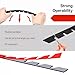 Universal Front Bumper Scrape Guard Skid Plate Protection for Lowered Cars, Protect Bumper with Durable Anti-Scratch Protection-8 Pieces kit