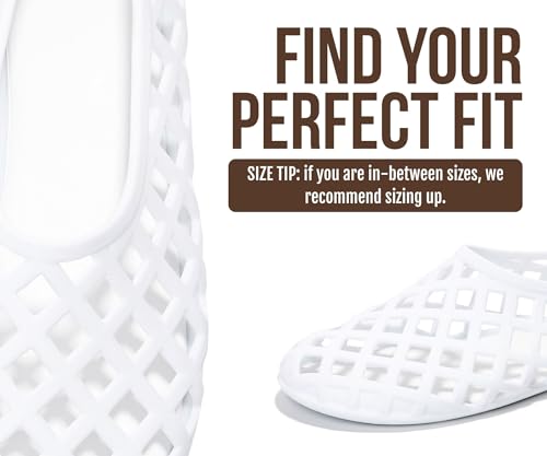 Image of Project Cloud Jelly Shoes Women - Lightweight & Water-Resistant Women's Flats Sandals - Non Slip Womens Shoes - Perfect Summer Jelly Flats for Women 2026 (Jellz)