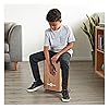 Compact Cajon by Gear4music with Seatpad and Gigbag Teak #1
