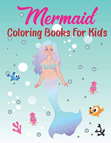 Mermaid Coloring Books For Kids: Intelligent Mermaid coloring Book