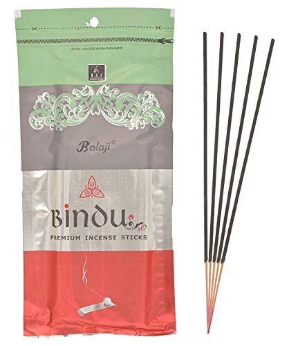 Balaji Bindu Premium Incense Stick (130 Gm Each, Holiday/Favorite) - Combo Pack of 3