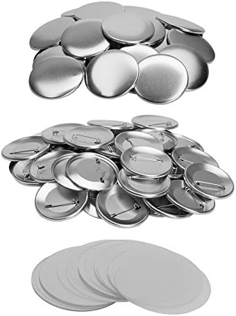 25mm~75mm 1 Inch~3 Inch Button Parts for Badge & Button Making Machine DAWEI 1001 Parts Supply 100 Sets (φ56mm 2-1/5 Inch)