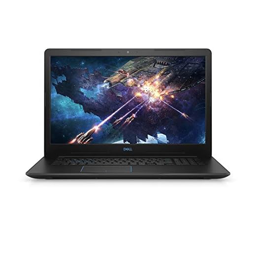 Dell Inspiron G3 17-3779 PC Portable Gamer 17,3" Full HD Noir (Intel Core i7, 8 Go de RAM, Disque Dur 1 to + SSD 128Go, NVIDIA GeForce GTX 1050Ti, Windows 10 Home) Clavier AZERTY Français