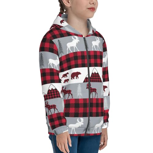 Butterfly In Blossoms Zen Kid Hoodies Boys Zip Up Sweatshirts Girls Pullover with Pocket4