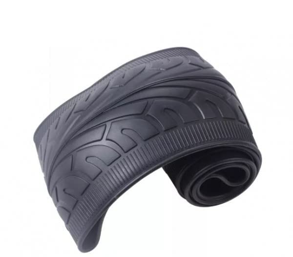 Fuji Tyre Design Soft Silicone Car Auto Steering Wheel Cover (Black)-image-19