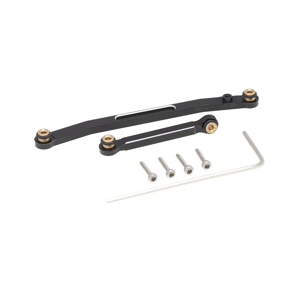 DollaTek Aluminum fix link Steering Rod for 1/24 RC car SCX24 90081 AXI00002 AXI00001 Parts - Image 3