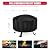 WLEAFJ Fire Pit Cover Round for Fire Pit 38 Inch, Heavy Duty Oxford Fabric Firepit Cover Round, Full Coverage Patio Outdoor Fireplace Cover, Waterproof Fire Bowl Cover