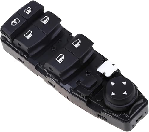 Interrupteur de levage de fenêtre pour BMW 5 GT F07 2009-2017 commande maître noire 61319218481