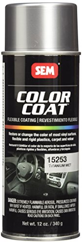 SEM 15253 Titanium Metallic Color Coat - 12 oz.