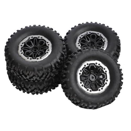 Pneus souples 64mm de précision pour MN99S et WPL C24 RC - 3