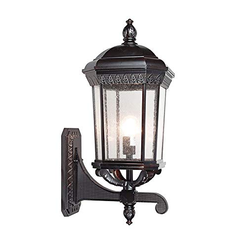 Lumière murale Jardin européen en aluminium étanche rétro pour terrasse et garage