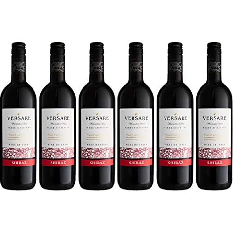 Versare Shiraz Wine, 75 cl, Case of 6 Cover