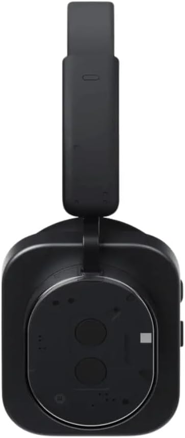  Headphone (1) Hybrid Active Noise Cancelling Headphones, Wireless Over-Ear Headphones with 6 Mics, 80Hrs Playtime, Hi-Res Audio, KEF-Tuned, Spatial Sound, Comfort Fit & Fast Charging Black thumbnail