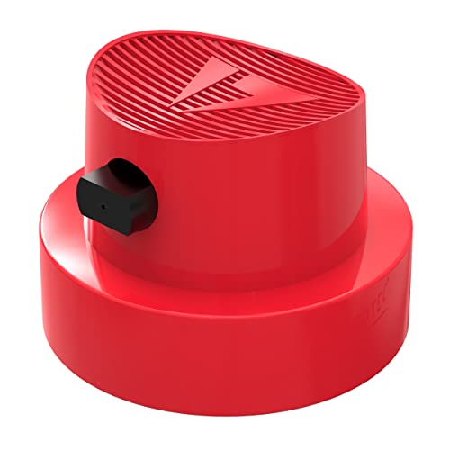AUPROTEC Lot de 5 têtes de pulvérisation de rechange pour bombes aérosols Rouge/noir