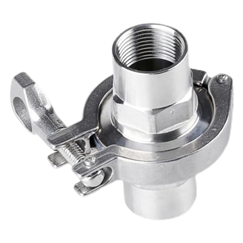 Raccord Tri Clamp 1/2" femelle inox SS304 : Résolvez les fuites de tuyauterie avec son joint