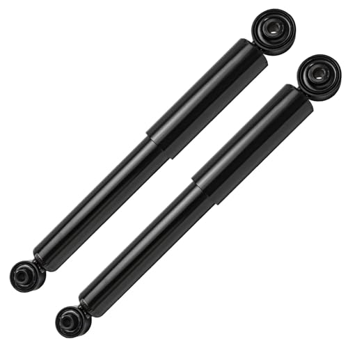 Image of Detroit Axle - Rear 2pc Shocks for Toyota Highlander Lexus RX350 RX450h RX350L RX450hL Sienna, 2 Shock Absorbers Assembly Replacement