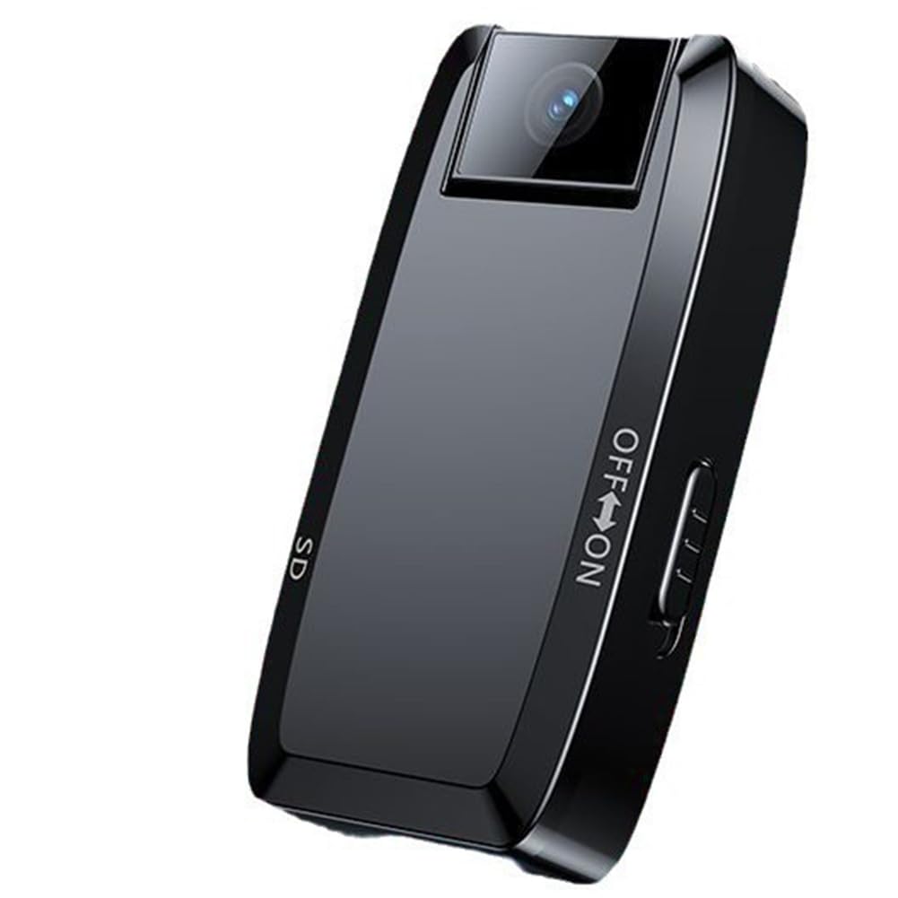 Mini Caméra Corporelle HD 1920P, Enregistreur Vidéo Numérique Portable, Petite Caméra Corporelle de Police, Caméscope Miniature, Caméra d'action