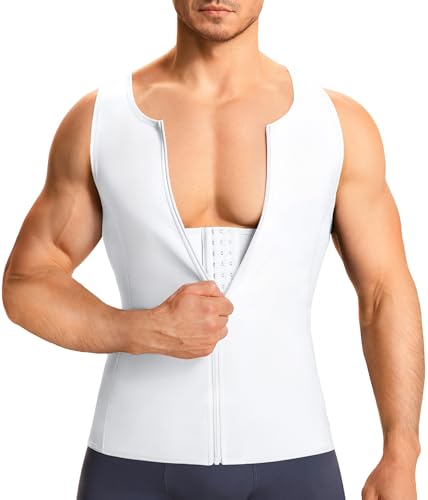 TAILONG Men Compression Shirt for Body Slimming Tank Top Shaper Tight Undershirt Tummy Control...
