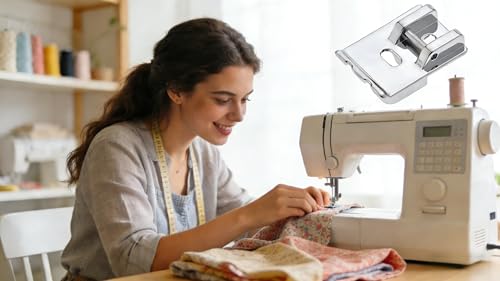 Prensatelas Piping para Máquina de Coser Bajo Pie Ajustable miniatura 3