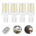 12 volt led replacement bulb for 921 912 W16W T10 camper RV motorhome trailer Boat Marine Yacht 5th wheel interior dome led light bulbs 3W 350lm 35-40W equivalent Cool white 6000K Pack of 4
