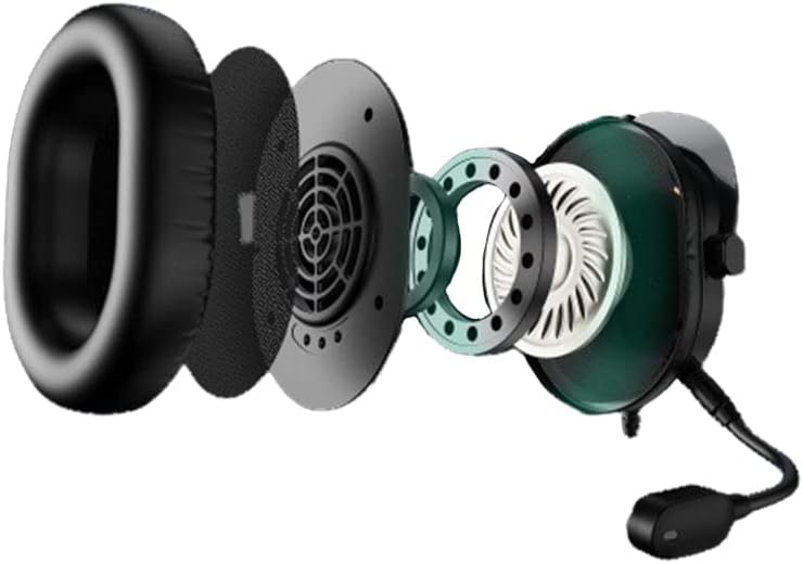 Fifine Ampligame H6 Mikrofonlu Oyuncu Kulaklık - Bilgisayar ve Yayıncı İçin - Görsel 2