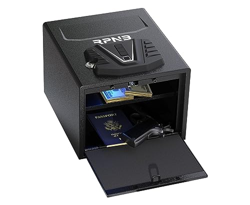 RPNB Gun Security Safe, Quick-Access Firearm Safety Device with Biometric Fingerprint & Digital Key Pad RPNB Gun Security Safe, Quick-Access Firearm Safety Device with Biometric Fingerprint & Digital Key Pad