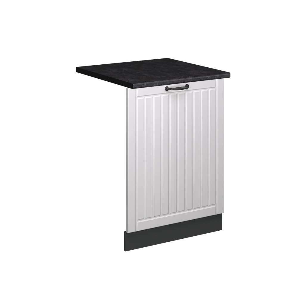Vicco Panel przedni zmywarki "Fame-Line", Biały domek wiejski, 60 cm | BP Antracyt, à combiner avec d'autres modules de la série Fame-Line