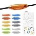 Dotz Cord ID Pro Cord and Cable Identification System, 12 Count, Assorted Colors (DCI171M-C)