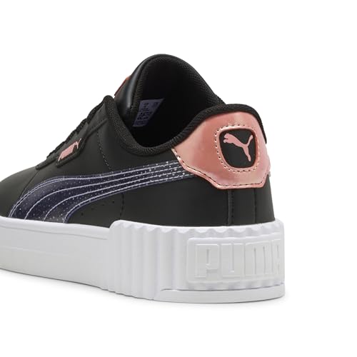 PUMA Carina Shoes Sneaker, Black-Lavender Alert-Pink Fruit, 6.5 US Unisex Big Kid3