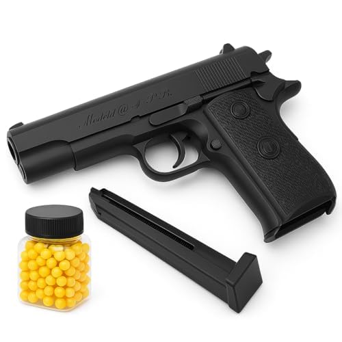 Velinor Air Soft Mouser Toy Gun for Boys with BB Bullets | Long Range Army Style Pistol Toy | Police Roleplay & Birthday Gift Gun for Kids (Pack of 1)
