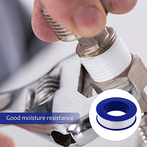 30 peças de fitas de vedação de rosca, fita de teflon selante de tubos PTFE, fita de vedação industr